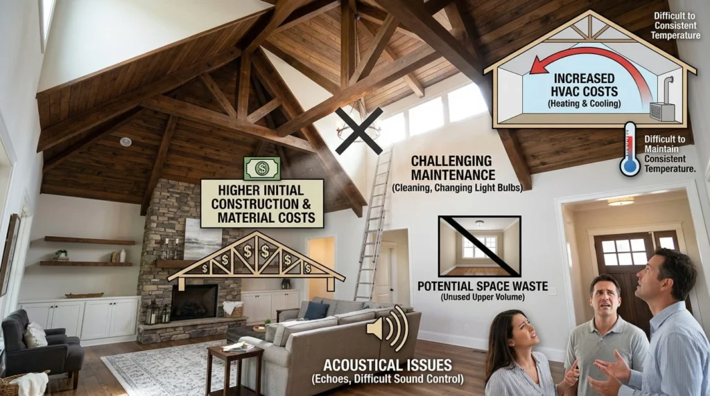 vaulted ceiling