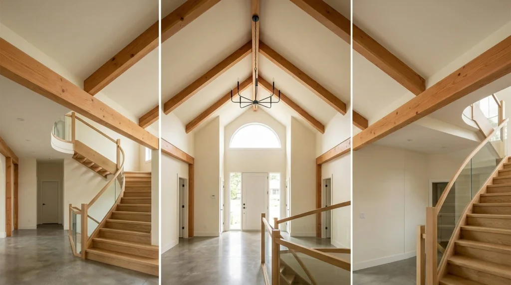 vaulted ceiling