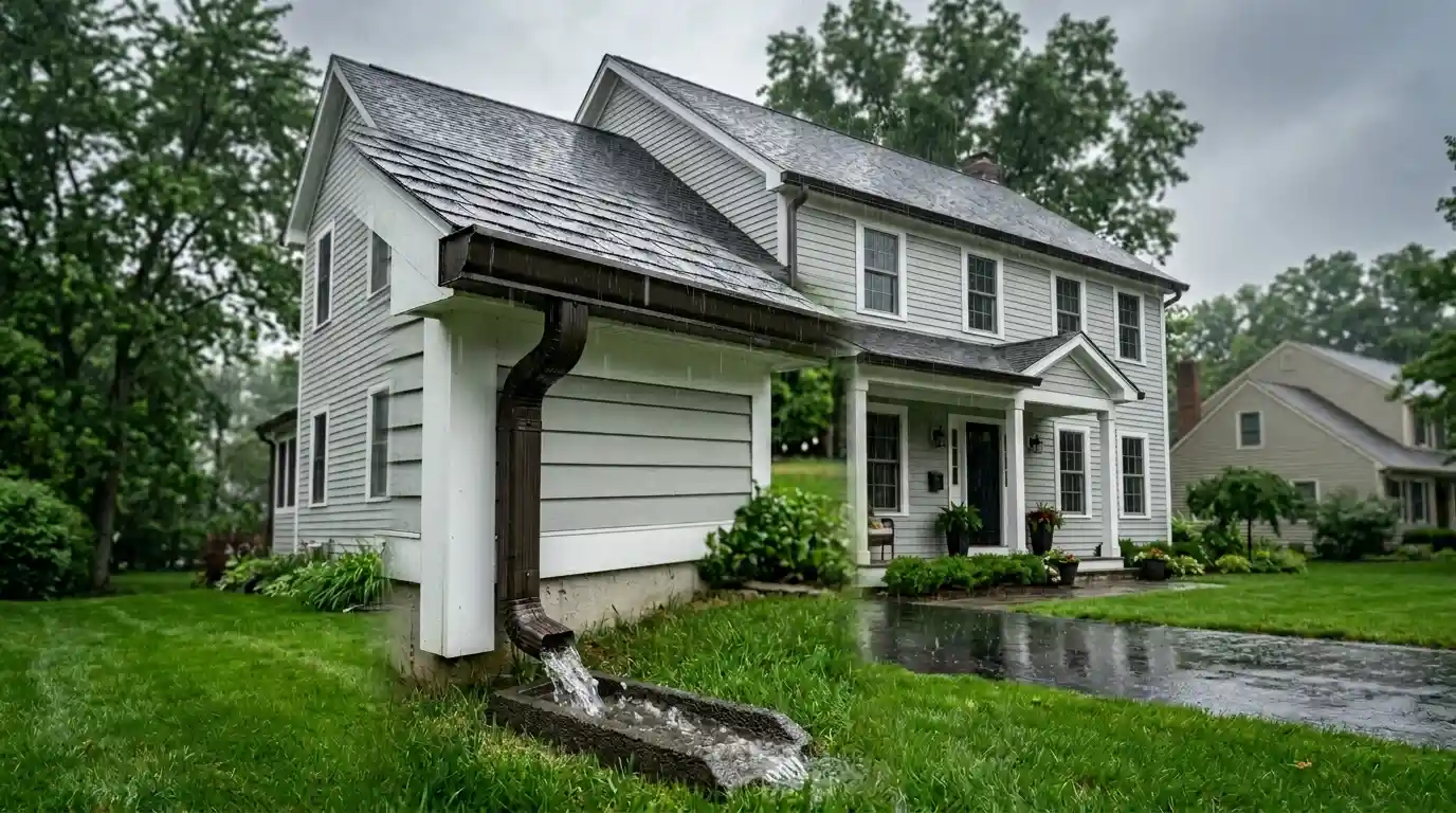 rain gutters