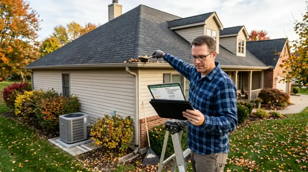 Seasonal home maintenance checklist for homeowners