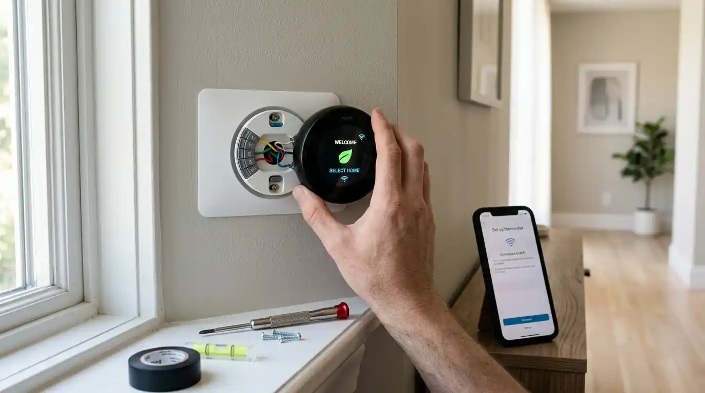 home thermostat